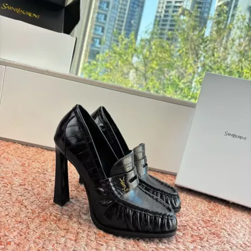 Wholesale Yves Saint Laurent YSL High-Heeled Shoes For Women #1422931 $130.00 USD, Wholesale Quality Replica Yves Saint Laurent YSL High-Heeled Shoes