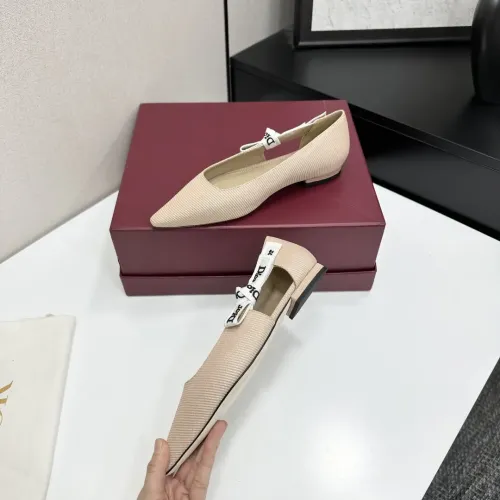 Replica Christian Dior Flat Shoes For Women #1422971 $98.00 USD for Wholesale