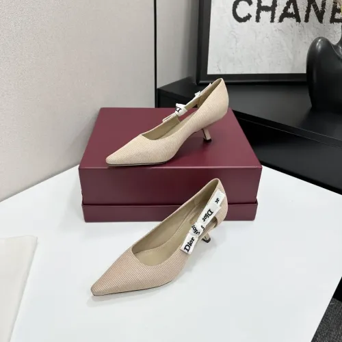 Wholesale Christian Dior High-Heeled Shoes For Women #1422973 $98.00 USD, Wholesale Quality Replica Christian Dior High-Heeled Shoes