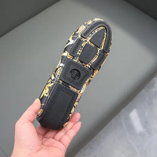 Replica Versace Leather Shoes For Men #1423014 $76.00 USD for Wholesale