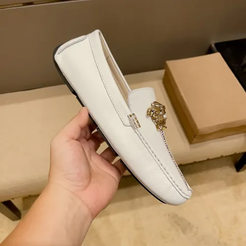 Replica Versace Leather Shoes For Men #1423015 $80.00 USD for Wholesale