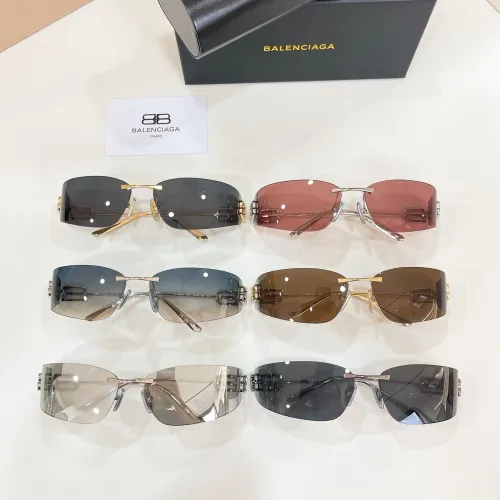 Replica Balenciaga AAA Quality Sunglasses #1423025 $60.00 USD for Wholesale