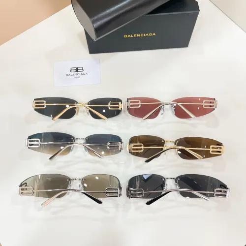 Replica Balenciaga AAA Quality Sunglasses #1423028 $60.00 USD for Wholesale
