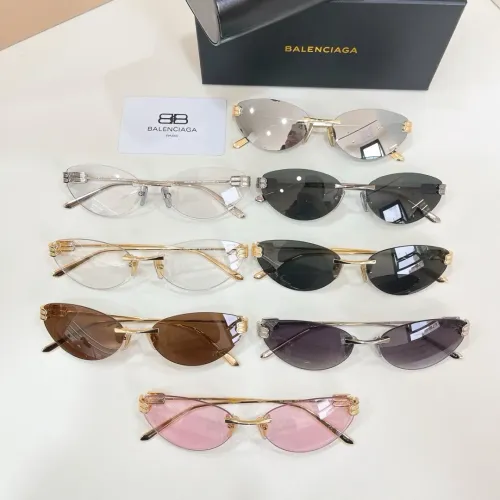 Replica Balenciaga AAA Quality Sunglasses #1423052 $60.00 USD for Wholesale