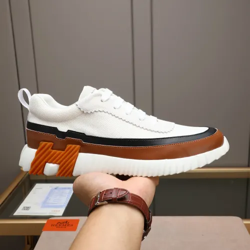 Replica Hermes Casual Shoes For Men #1423067 $82.00 USD for Wholesale