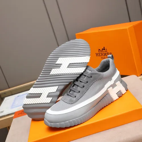 Replica Hermes Casual Shoes For Men #1423068 $82.00 USD for Wholesale