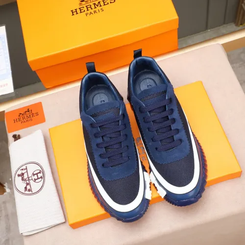 Replica Hermes Casual Shoes For Men #1423069 $82.00 USD for Wholesale