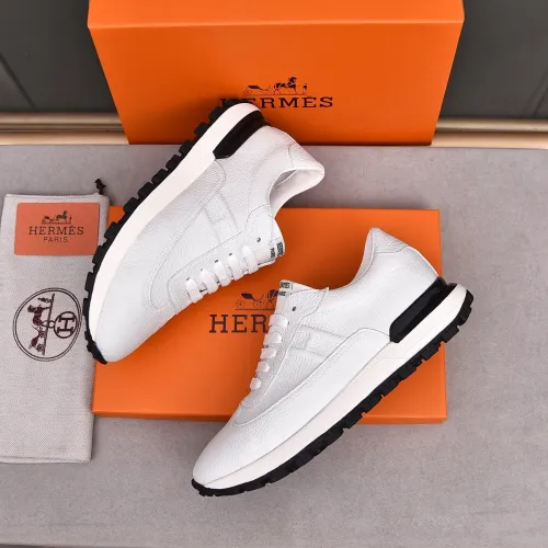 Replica Hermes Casual Shoes For Men #1423071 $80.00 USD for Wholesale