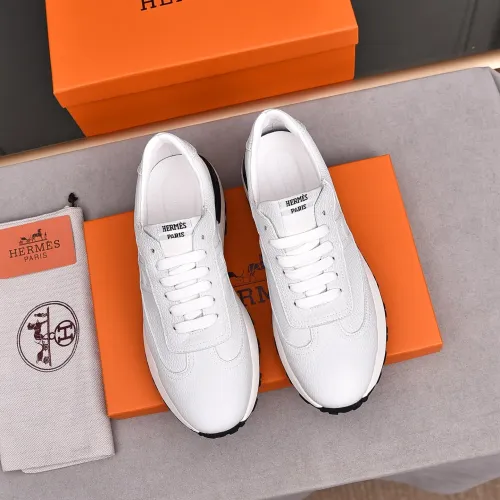 Replica Hermes Casual Shoes For Men #1423071 $80.00 USD for Wholesale