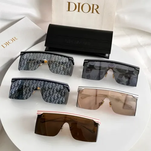Replica Christian Dior AAA Quality Sunglasses #1423112 $60.00 USD for Wholesale