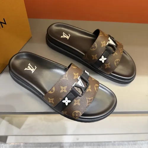 Replica Louis Vuitton Slippers For Men #1423130 $52.00 USD for Wholesale