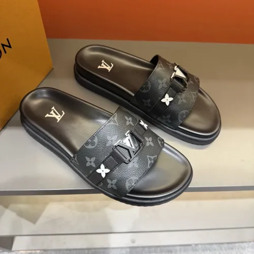 Replica Louis Vuitton Slippers For Men #1423131 $52.00 USD for Wholesale