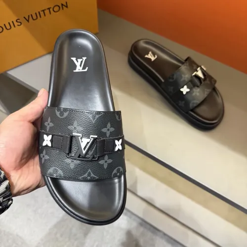 Replica Louis Vuitton Slippers For Men #1423131 $52.00 USD for Wholesale