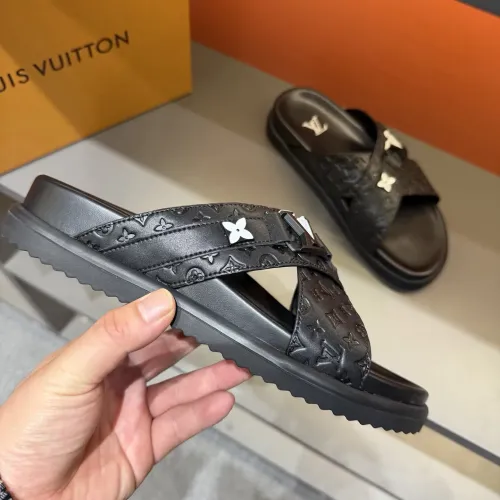 Replica Louis Vuitton Slippers For Men #1423137 $52.00 USD for Wholesale