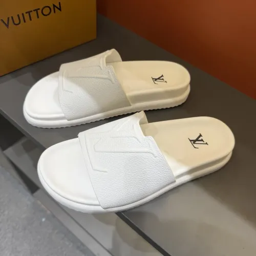 Wholesale Louis Vuitton Slippers For Men #1423139 $52.00 USD, Wholesale Quality Replica Louis Vuitton Slippers