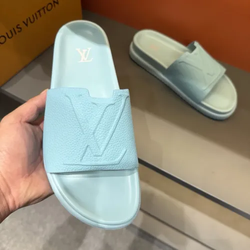 Replica Louis Vuitton Slippers For Men #1423140 $52.00 USD for Wholesale