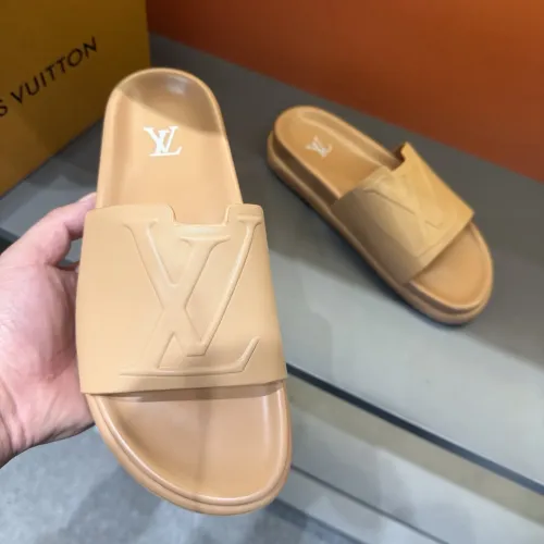 Replica Louis Vuitton Slippers For Men #1423151 $52.00 USD for Wholesale