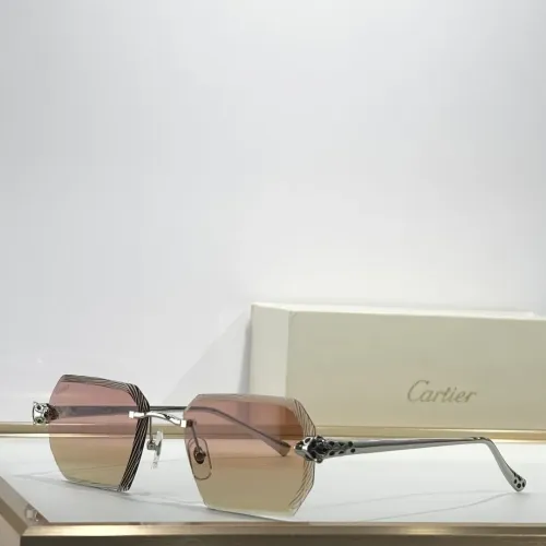 Wholesale Cartier AAA Quality Sunglassess #1423153 $80.00 USD, Wholesale Quality Replica Cartier AAA Quality Sunglassess