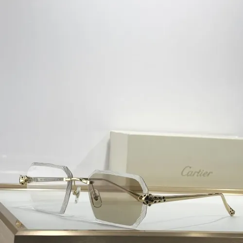 Wholesale Cartier AAA Quality Sunglassess #1423155 $85.00 USD, Wholesale Quality Replica Cartier AAA Quality Sunglassess