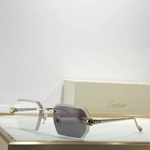 Wholesale Cartier AAA Quality Sunglassess #1423156 $85.00 USD, Wholesale Quality Replica Cartier AAA Quality Sunglassess