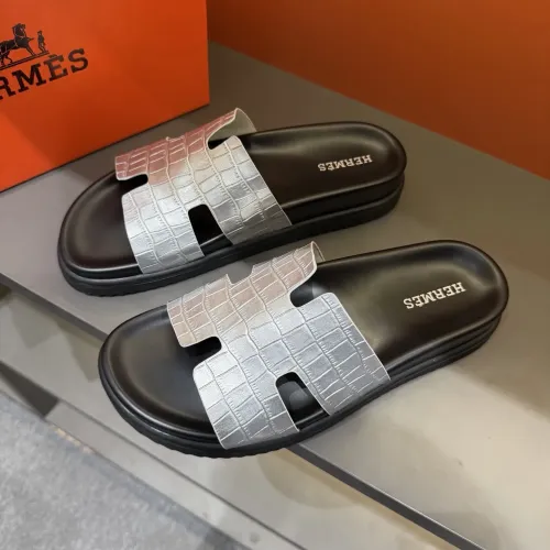 Wholesale Hermes Slippers For Men #1423157 $52.00 USD, Wholesale Quality Replica Hermes Slippers