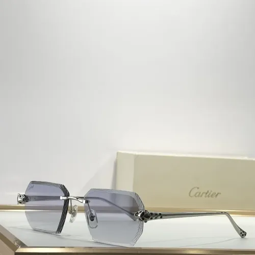 Wholesale Cartier AAA Quality Sunglassess #1423159 $80.00 USD, Wholesale Quality Replica Cartier AAA Quality Sunglassess
