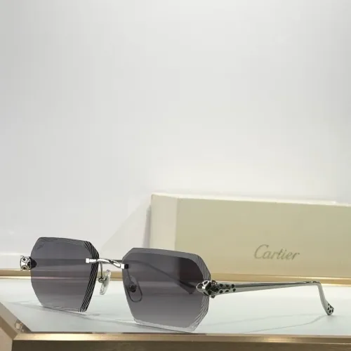 Wholesale Cartier AAA Quality Sunglassess #1423162 $80.00 USD, Wholesale Quality Replica Cartier AAA Quality Sunglassess