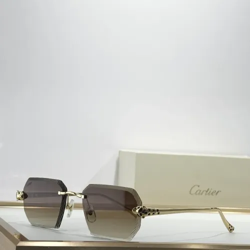 Wholesale Cartier AAA Quality Sunglassess #1423163 $80.00 USD, Wholesale Quality Replica Cartier AAA Quality Sunglassess