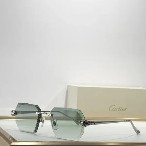 Wholesale Cartier AAA Quality Sunglassess #1423164 $80.00 USD, Wholesale Quality Replica Cartier AAA Quality Sunglassess