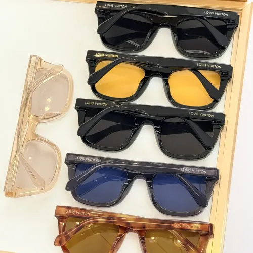 Replica Louis Vuitton AAA Quality Sunglasses #1423241 $60.00 USD for Wholesale