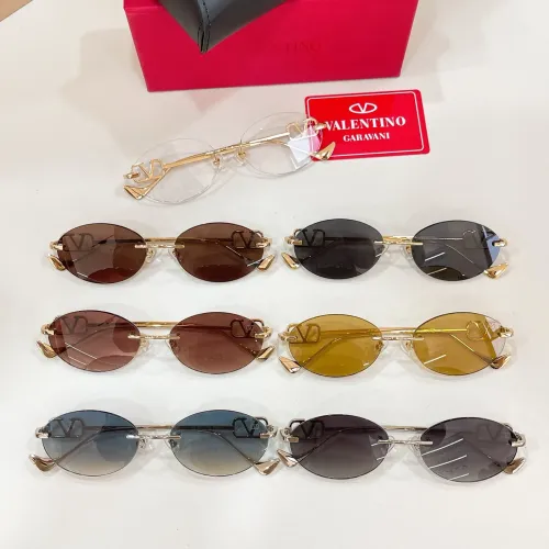 Replica Valentino AAA Quality Sunglasses #1423268 $60.00 USD for Wholesale