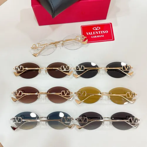 Replica Valentino AAA Quality Sunglasses #1423270 $60.00 USD for Wholesale