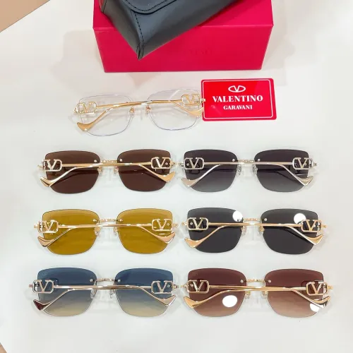 Replica Valentino AAA Quality Sunglasses #1423278 $60.00 USD for Wholesale