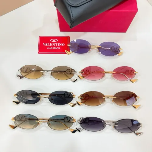 Replica Valentino AAA Quality Sunglasses #1423306 $60.00 USD for Wholesale