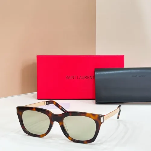 Wholesale Yves Saint Laurent YSL AAA Quality Sunglasses #1423312 $60.00 USD, Wholesale Quality Replica Yves Saint Laurent YSL AAA Quality Sunglasses
