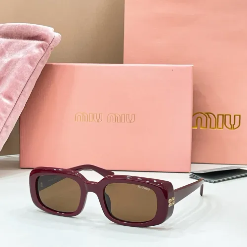 Wholesale MIU MIU AAA Quality Sunglasses #1423319 $60.00 USD, Wholesale Quality Replica MIU MIU AAA Sunglasses