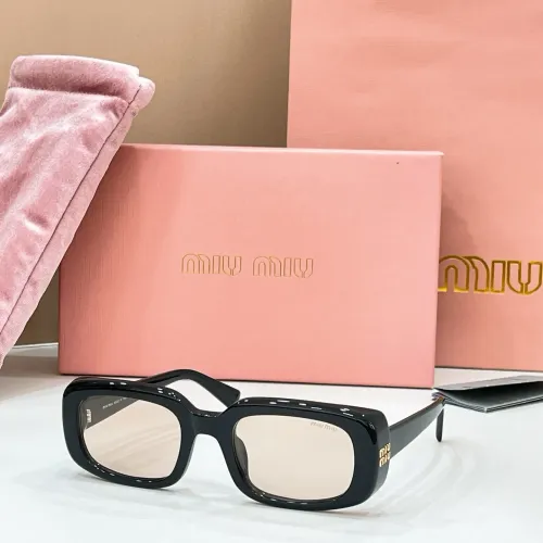 Wholesale MIU MIU AAA Quality Sunglasses #1423323 $60.00 USD, Wholesale Quality Replica MIU MIU AAA Sunglasses