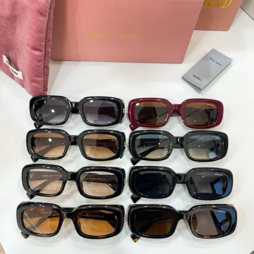 Replica MIU MIU AAA Quality Sunglasses #1423324 $60.00 USD for Wholesale