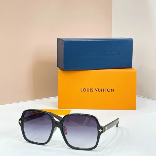 Wholesale Louis Vuitton AAA Quality Sunglasses #1423328 $60.00 USD, Wholesale Quality Replica Louis Vuitton AAA Quality Sunglasses
