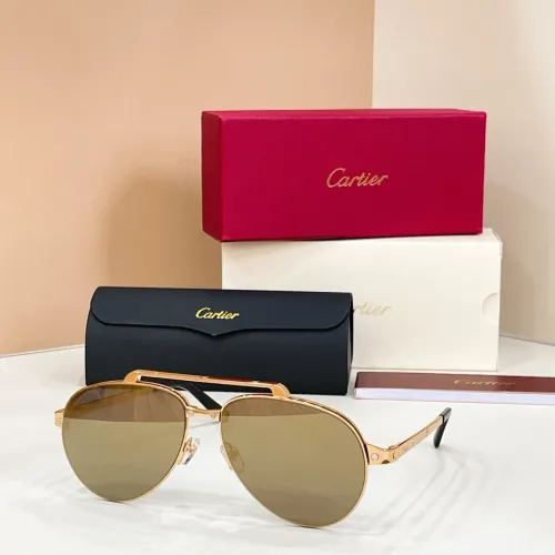 Wholesale Cartier AAA Quality Sunglassess #1423381 $60.00 USD, Wholesale Quality Replica Cartier AAA Quality Sunglassess