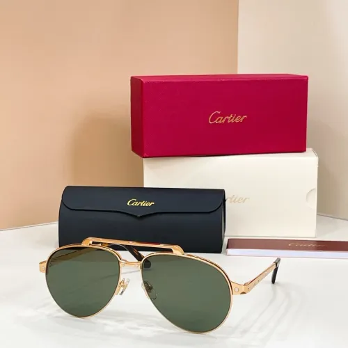 Wholesale Cartier AAA Quality Sunglassess #1423382 $60.00 USD, Wholesale Quality Replica Cartier AAA Quality Sunglassess