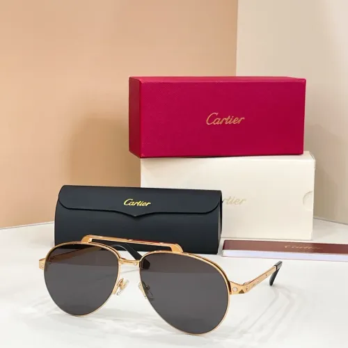 Wholesale Cartier AAA Quality Sunglassess #1423384 $60.00 USD, Wholesale Quality Replica Cartier AAA Quality Sunglassess