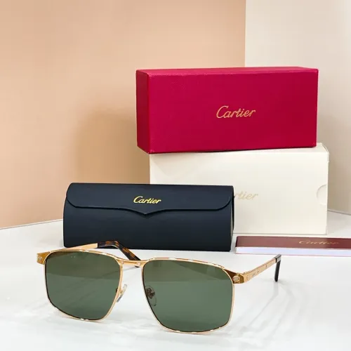 Wholesale Cartier AAA Quality Sunglassess #1423389 $60.00 USD, Wholesale Quality Replica Cartier AAA Quality Sunglassess