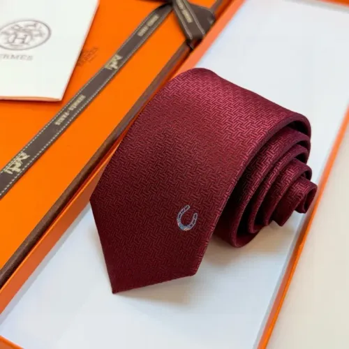 Replica Hermes Necktie #1423427 $34.00 USD for Wholesale