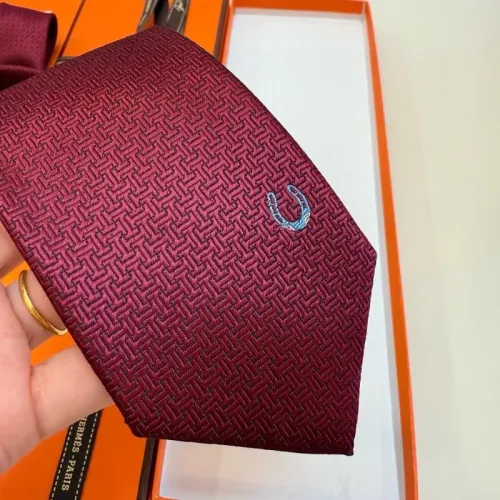 Replica Hermes Necktie #1423427 $34.00 USD for Wholesale