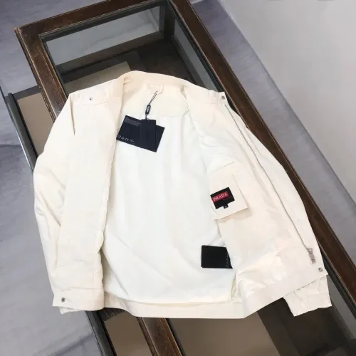Replica Prada Jackets Long Sleeved For Men #1423433 $85.00 USD for Wholesale