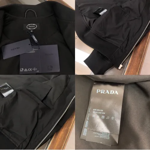 Replica Prada Jackets Long Sleeved For Men #1423439 $85.00 USD for Wholesale