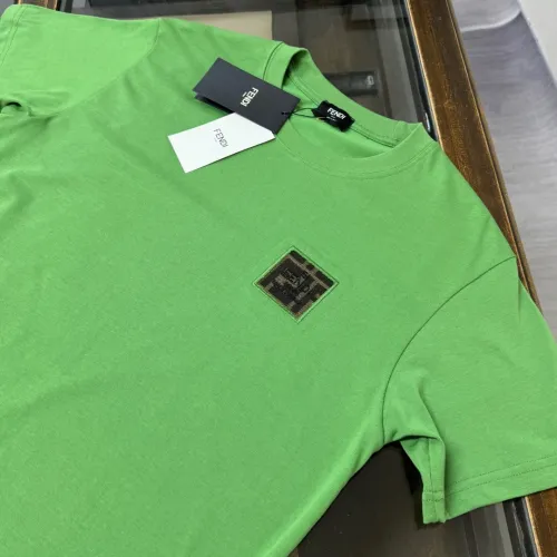 Replica Fendi T-Shirts Short Sleeved For Unisex #1423445 $32.00 USD for Wholesale