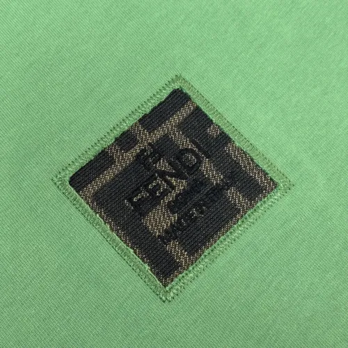 Replica Fendi T-Shirts Short Sleeved For Unisex #1423445 $32.00 USD for Wholesale