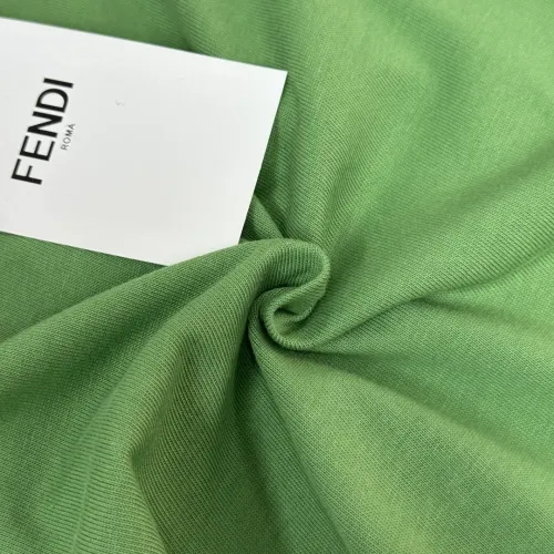 Replica Fendi T-Shirts Short Sleeved For Unisex #1423445 $32.00 USD for Wholesale